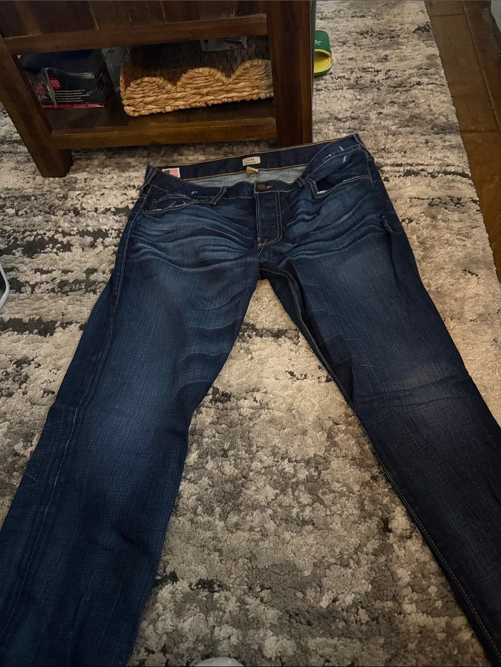 True Religion Men’s Dark Blue Skinny Jeans